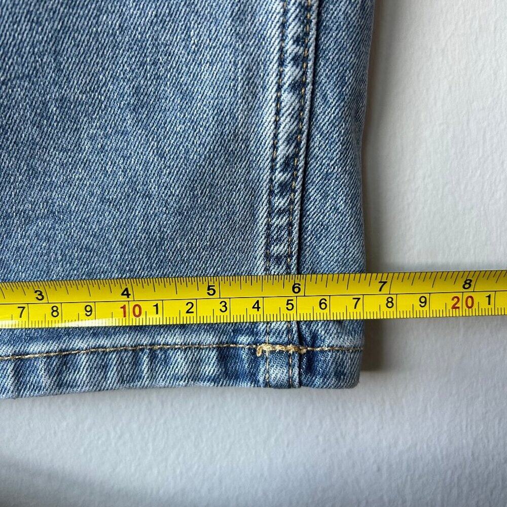 Everlane Curvy Cheeky High Rise Straight Jeans Light Wash Size 29 Womens - Picture 9 of 10